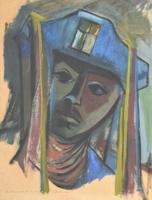 Rafael Tufino Portrait Painting - Sold for $2,625 on 04-23-2022 (Lot 368).jpg